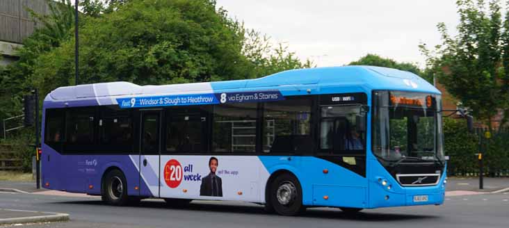 First Berkshire Volvo 7900H 69930